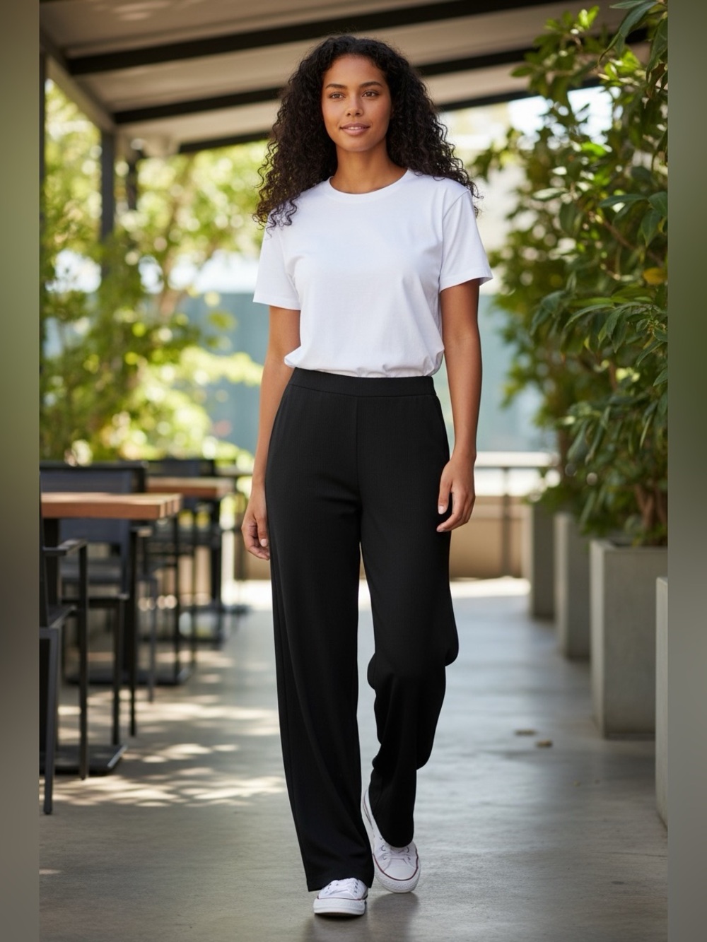 Alfred Dunner Classic Fit Comfort Waist Pants Size 10